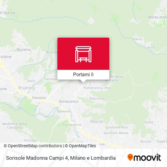 Mappa Sorisole Madonna Campi 4