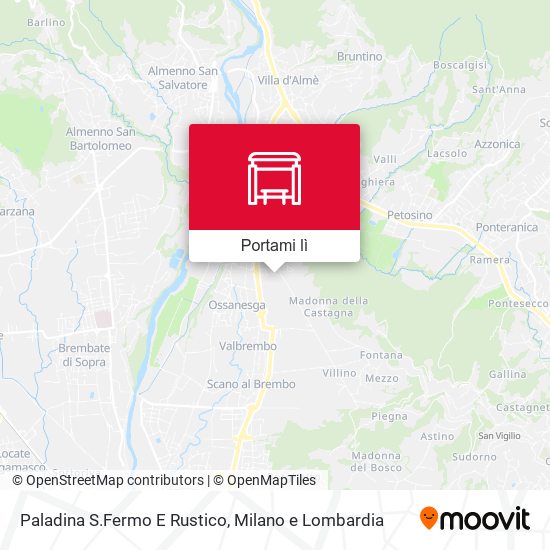 Mappa Paladina S.Fermo E Rustico