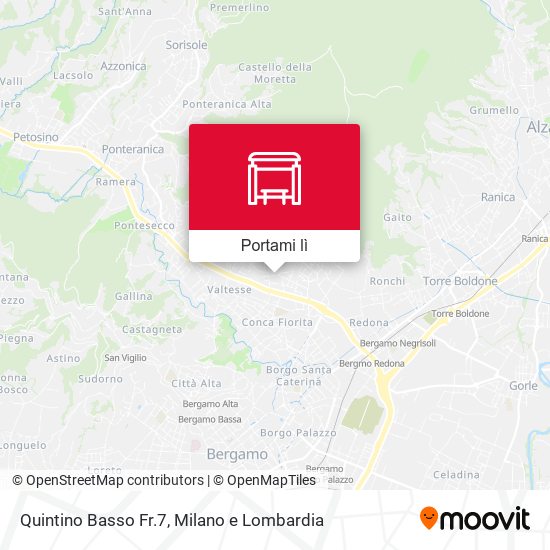 Mappa Quintino Basso Fr.7