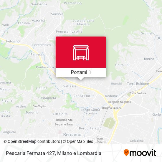 Mappa Pescaria Fermata 427
