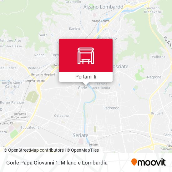 Mappa Gorle Papa Giovanni 1