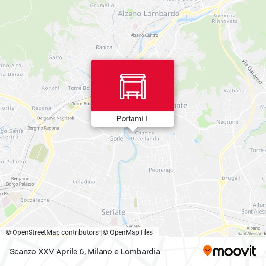 Mappa Scanzo XXV Aprile 6