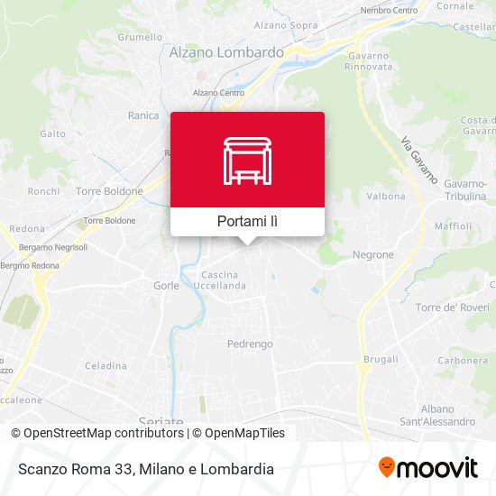 Mappa Scanzo Roma 33