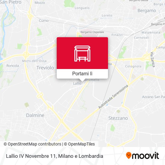 Mappa Lallio IV Novembre 11