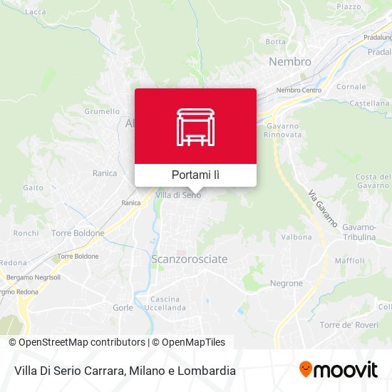 Mappa Villa Di Serio Carrara
