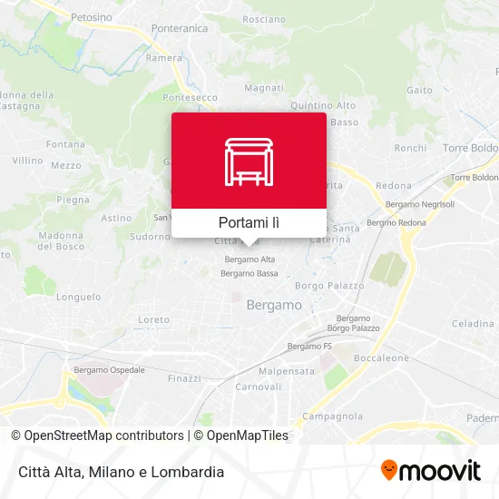 Mappa Città Alta