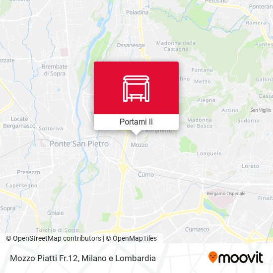 Mappa Mozzo Piatti Fr.12