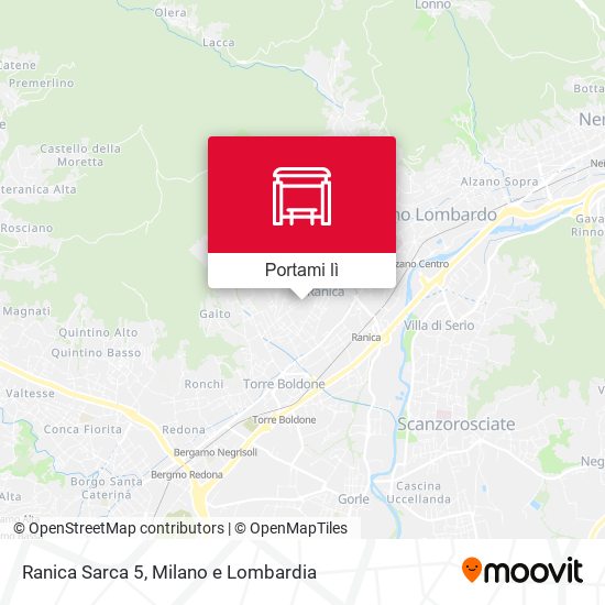 Mappa Ranica Sarca 5