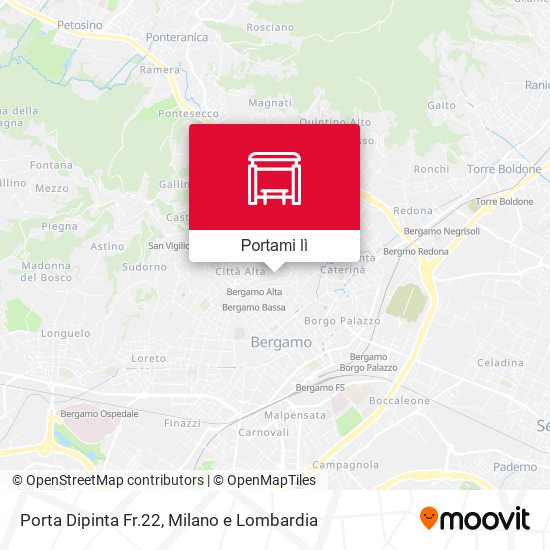 Mappa Porta Dipinta Fr.22