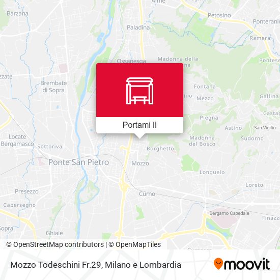 Mappa Mozzo Todeschini Fr.29