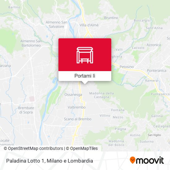 Mappa Paladina Lotto 1