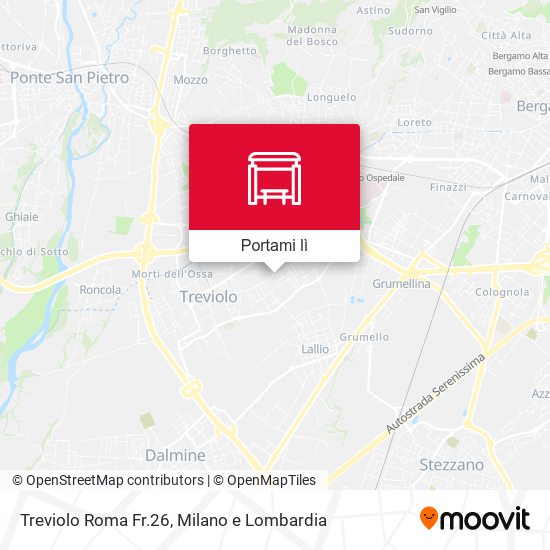 Mappa Treviolo Roma Fr.26