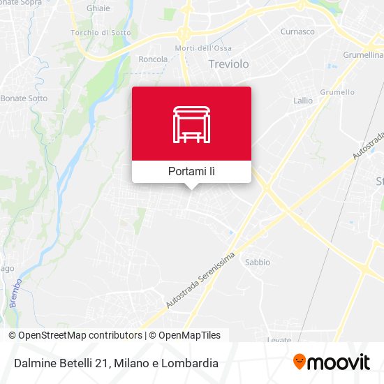 Mappa Dalmine Betelli 21