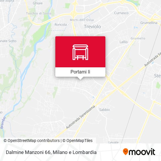 Mappa Dalmine Manzoni 66