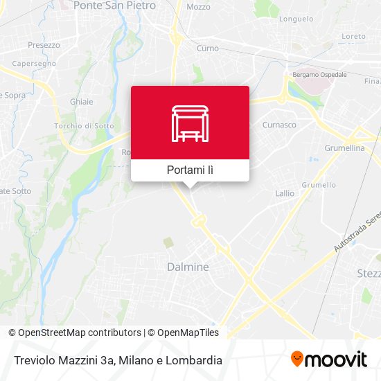 Mappa Treviolo Mazzini 3a