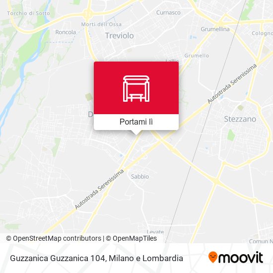 Mappa Guzzanica Guzzanica 104