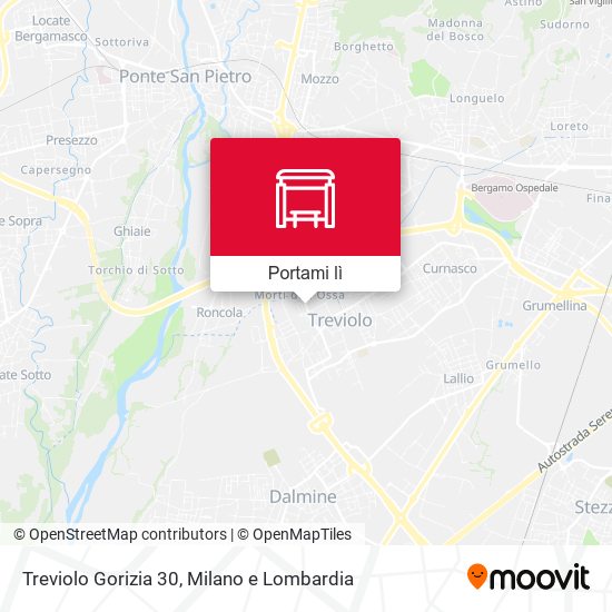 Mappa Treviolo Gorizia 30
