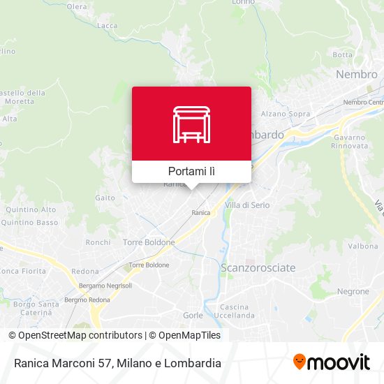 Mappa Ranica Marconi 57
