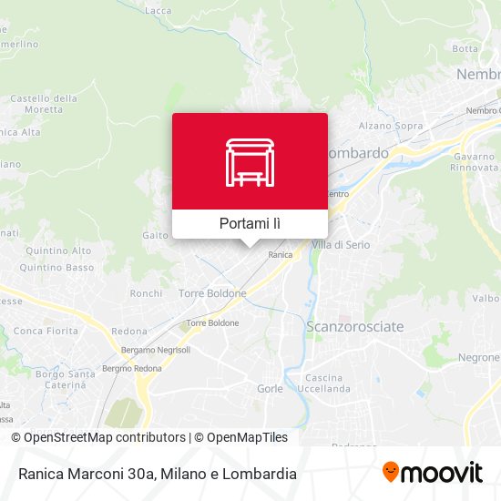 Mappa Ranica Marconi 30a