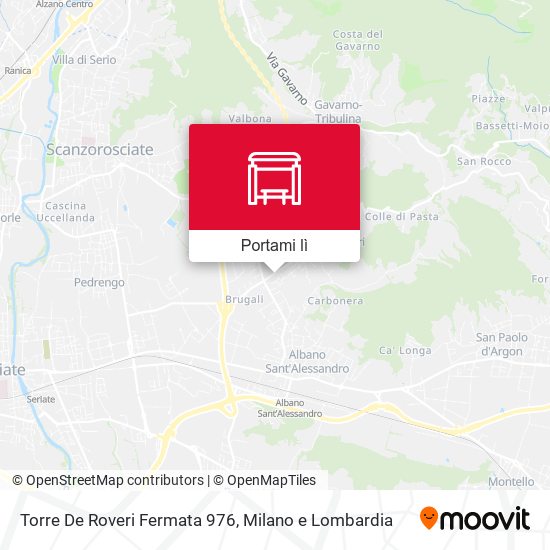 Mappa Torre De Roveri Fermata 976