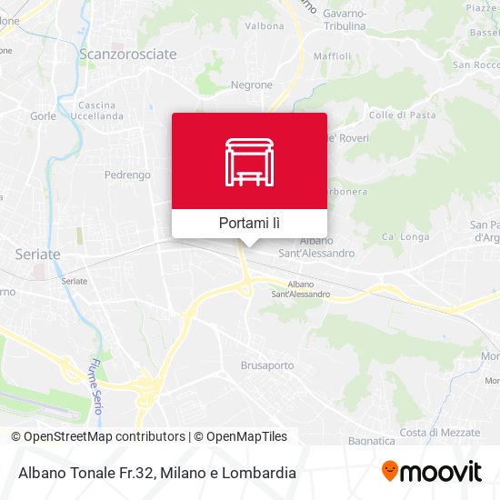 Mappa Albano Tonale Fr.32