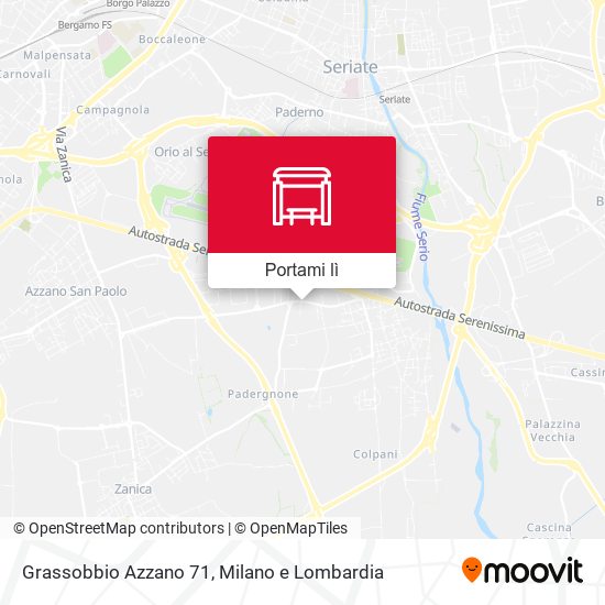 Mappa Grassobbio Azzano 71