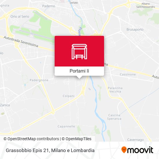Mappa Grassobbio Epis 21