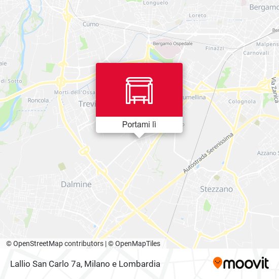 Mappa Lallio San Carlo 7a