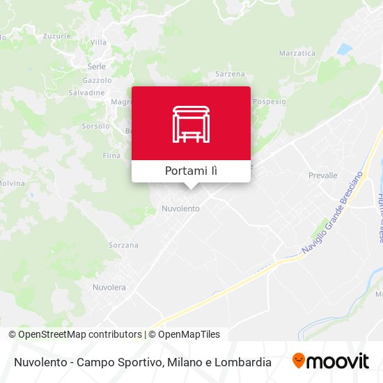 Mappa Nuvolento - Campo Sportivo