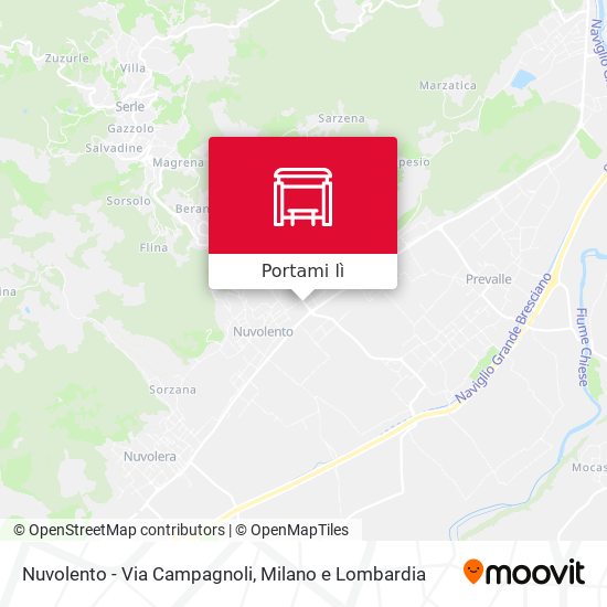 Mappa Nuvolento - Via Campagnoli