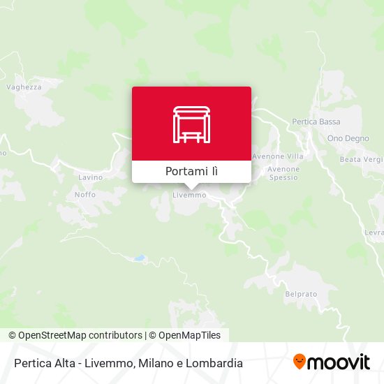 Mappa Pertica Alta - Livemmo