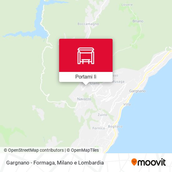 Mappa Gargnano - Formaga