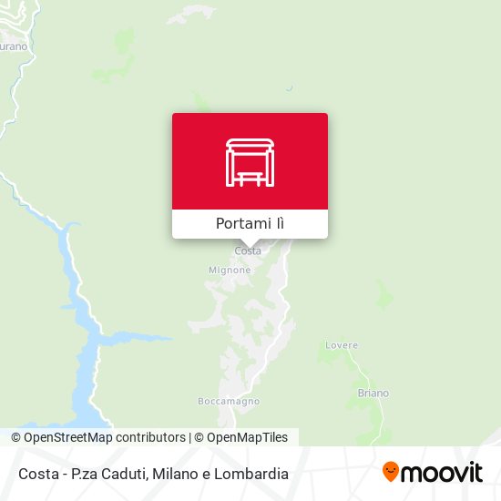 Mappa Costa - P.za Caduti