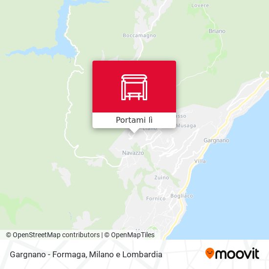 Mappa Gargnano - Formaga