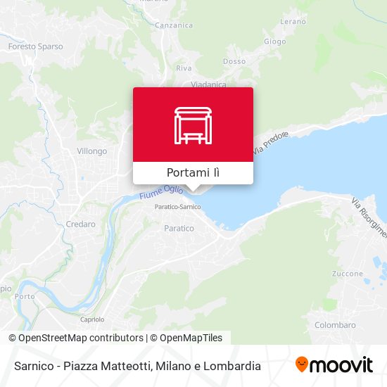 Mappa Sarnico - Piazza Matteotti