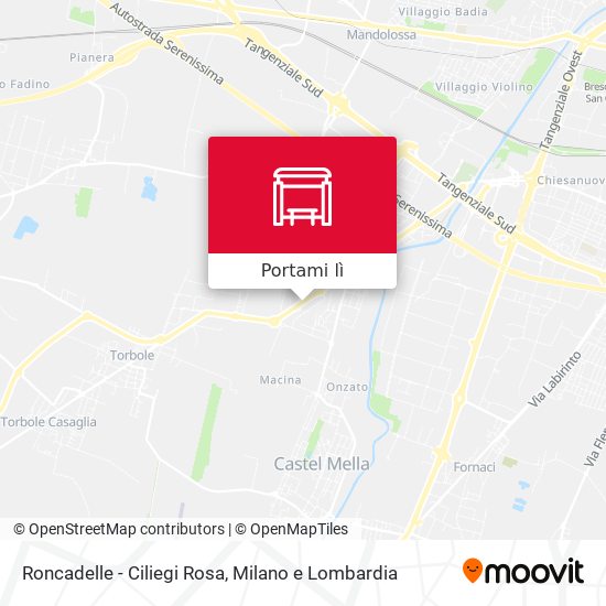 Mappa Roncadelle - Ciliegi Rosa