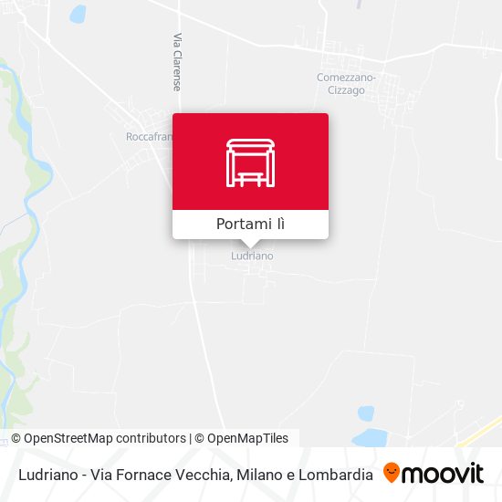 Mappa Ludriano - Via Fornace Vecchia
