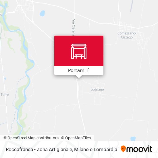Mappa Roccafranca - Zona Artigianale