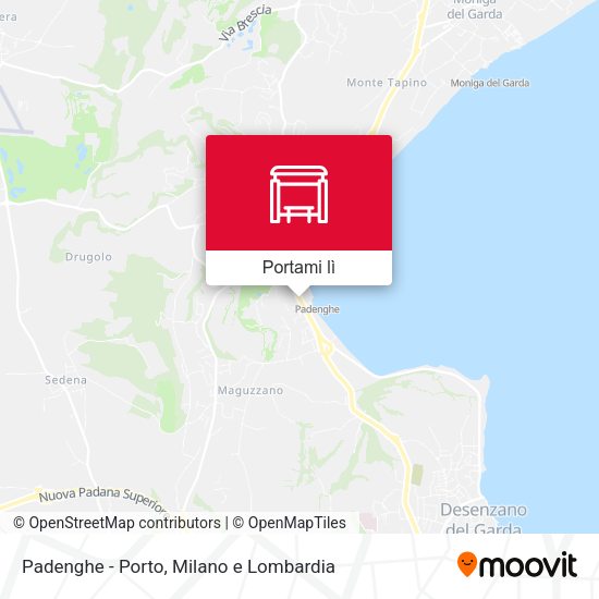 Mappa Padenghe - Porto