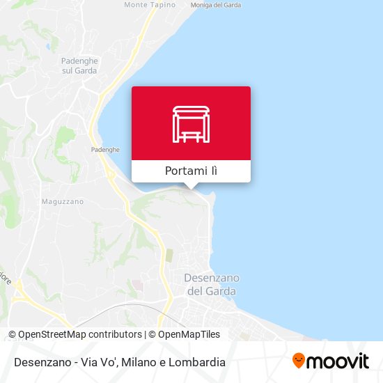 Mappa Desenzano - Via Vo'