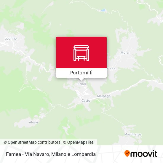 Mappa Famea - Via Navaro