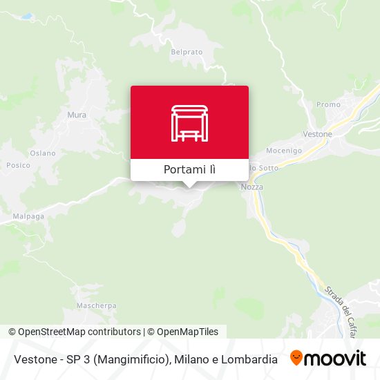 Mappa Vestone - SP 3 (Mangimificio)
