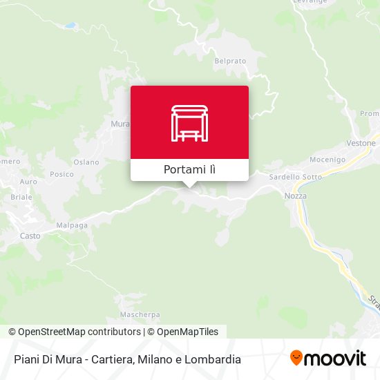 Mappa Piani Di Mura - Cartiera