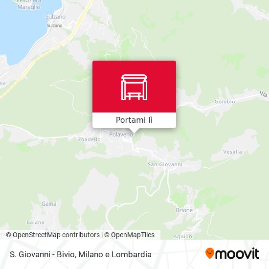 Mappa S. Giovanni - Bivio
