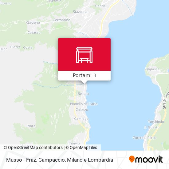 Mappa Musso - Fraz. Campaccio