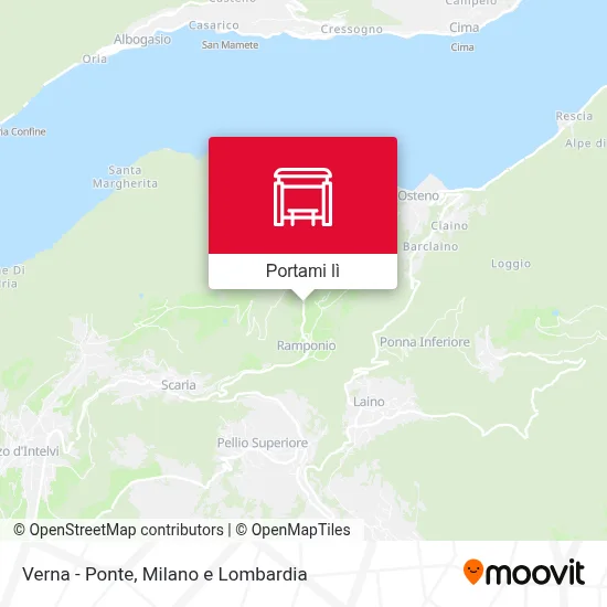 Mappa Verna - Ponte