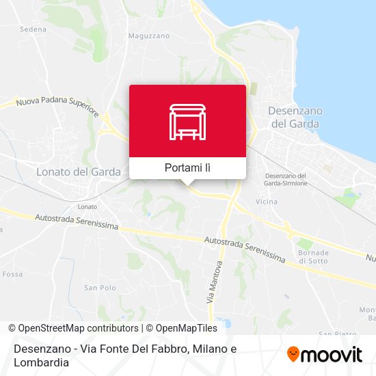 Mappa Desenzano - Via Fonte Del Fabbro