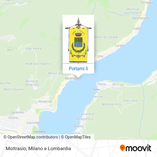 Mappa Moltrasio