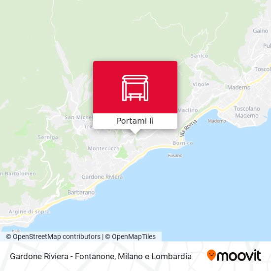 Mappa Gardone Riviera - Fontanone