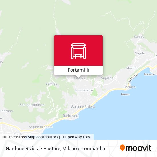 Mappa Gardone Riviera - Pasture